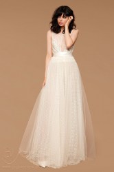 Νυφικό ZETTERBERG COUTOURE Dottie Creme Nude